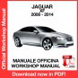 WORKSHOP MANUAL SERVICE REPAIR JAGUAR XF (2008-2013) (EN)