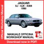 WORKSHOP MANUAL SERVICE REPAIR JAGUAR XJ XJ8 X308 (1998) (EN)
