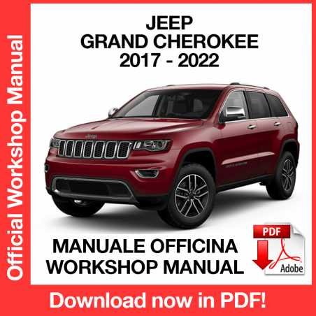 WORKSHOP MANUAL SERVICE REPAIR JEEP GRAND CHEROKEE (2017-2022) (EN)