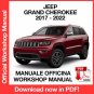 WORKSHOP MANUAL SERVICE REPAIR JEEP GRAND CHEROKEE (2017-2022) (EN)