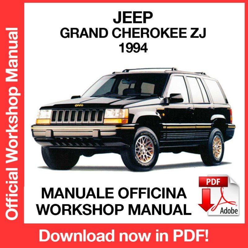 WORKSHOP MANUAL SERVICE REPAIR JEEP GRAND CHEROKEE ZJ (1994) (EN)