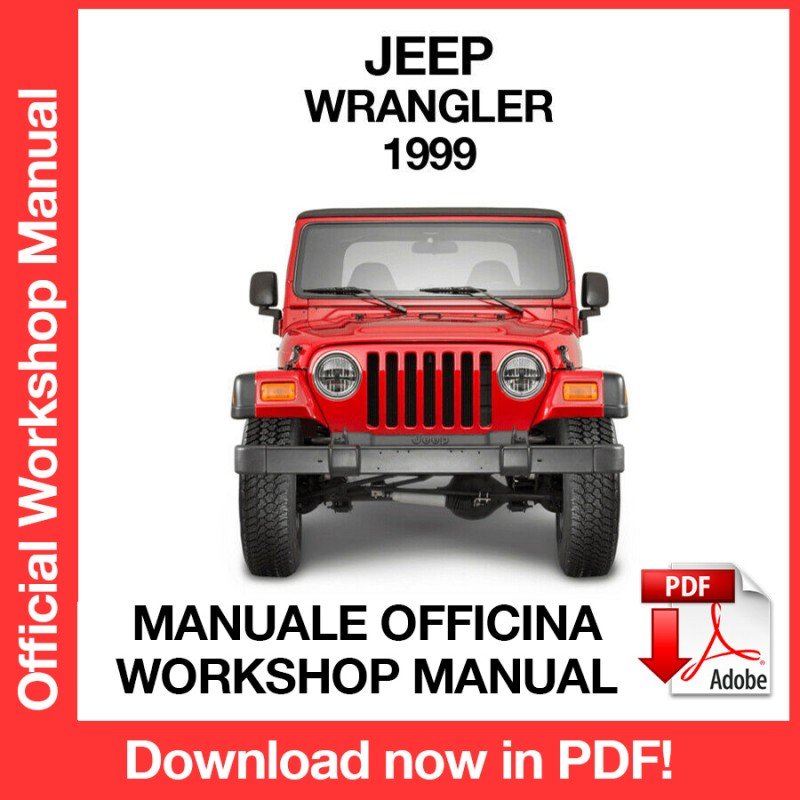 WORKSHOP MANUAL SERVICE REPAIR JEEP WRANGLER (1999) (EN)