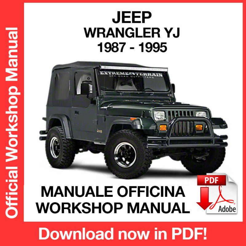 WORKSHOP MANUAL SERVICE REPAIR JEEP WRANGLER YJ (1987-1995) (EN)