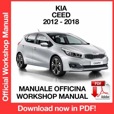 WORKSHOP MANUAL SERVICE REPAIR KIA CEED (2012-2018) (EN)