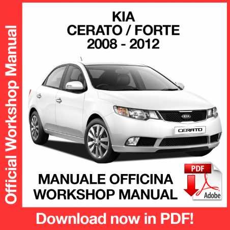 WORKSHOP MANUAL SERVICE REPAIR KIA CERATO FORTE (2008-2012) (EN)