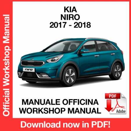 WORKSHOP MANUAL SERVICE REPAIR KIA NIRO (2017-2018) (EN)