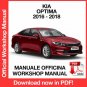 WORKSHOP MANUAL SERVICE REPAIR KIA OPTIMA (2016-2018) (EN)