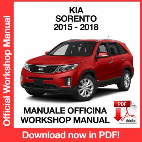 WORKSHOP MANUAL SERVICE REPAIR KIA SORENTO (2015-2018) (EN)