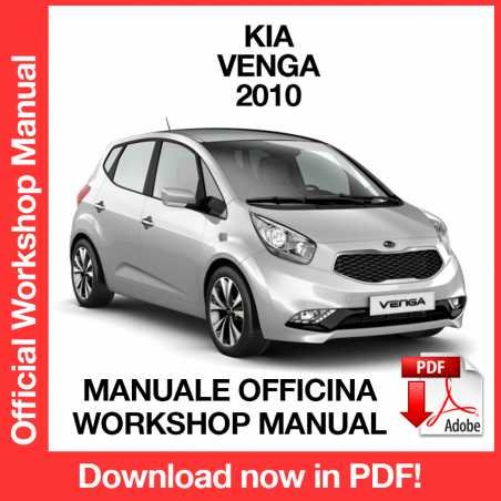 WORKSHOP MANUAL SERVICE REPAIR KIA VENGA (2010) (EN)