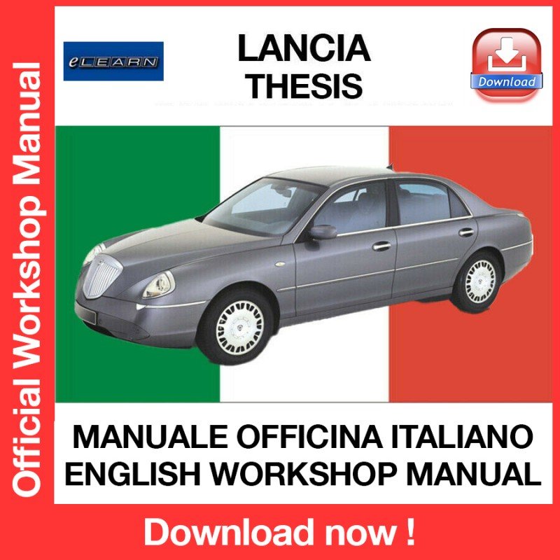 WORKSHOP MANUAL SERVICE REPAIR LANCIA THESIS (EN) (EN)