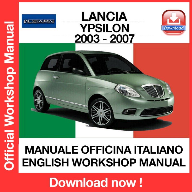 WORKSHOP MANUAL SERVICE REPAIR LANCIA YPSILON Y (2003-2007) (EN) (EN)