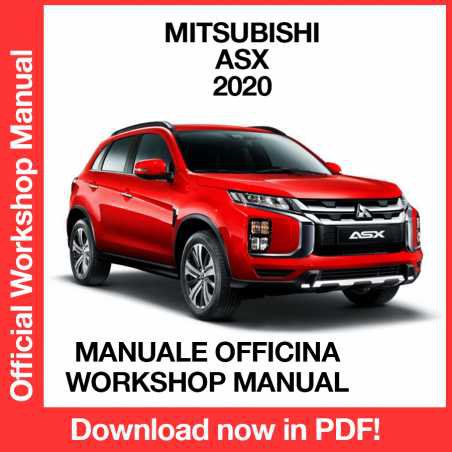 WORKSHOP MANUAL SERVICE REPAIR MITSUBISHI ASX (2020) (EN)