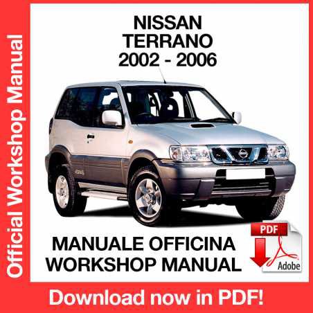 WORKSHOP MANUAL SERVICE REPAIR NISSAN TERRANO R20 (2002-2006) (EN)