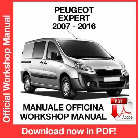 WORKSHOP MANUAL SERVICE REPAIR PEUGEOT EXPERT (2007-2016) (EN)
