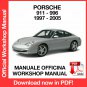 WORKSHOP MANUAL SERVICE REPAIR PORSCHE 911 996 (1997-2005) (EN)