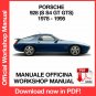 WORKSHOP MANUAL SERVICE REPAIR PORSCHE 928 S S4 GT GTS (1978-1995) (EN)