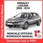 WORKSHOP MANUAL SERVICE REPAIR RENAULT LAGUNA III X91 (2009-2015) (EN)