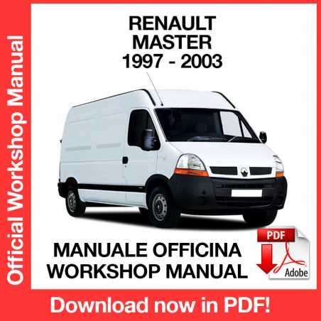 WORKSHOP MANUAL SERVICE REPAIR RENAULT MASTER II X70 (1997-2003) (EN)