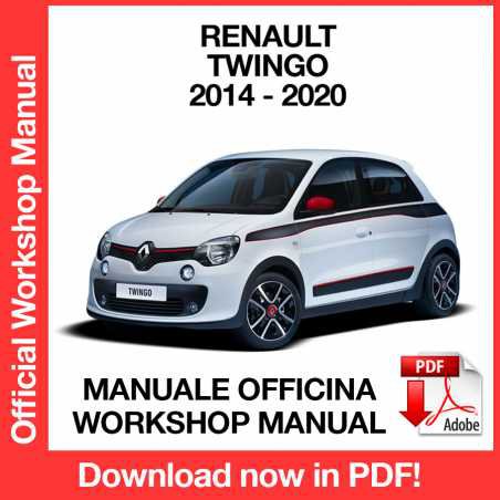 WORKSHOP MANUAL SERVICE REPAIR RENAULT TWINGO III X07 (2014-2020) (EN)