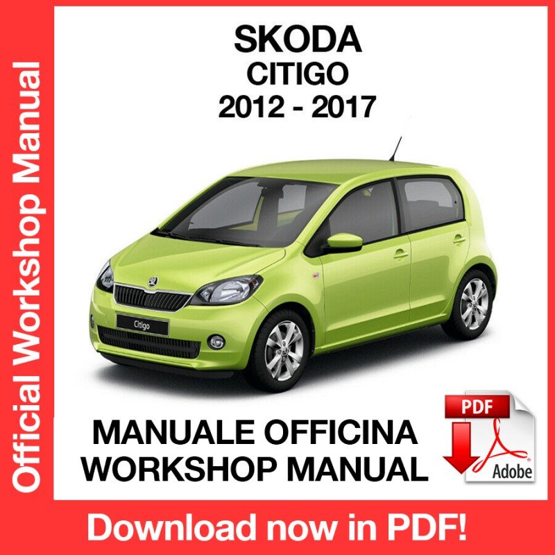 WORKSHOP MANUAL SERVICE REPAIR SKODA CITIGO (2012-2017) (EN)