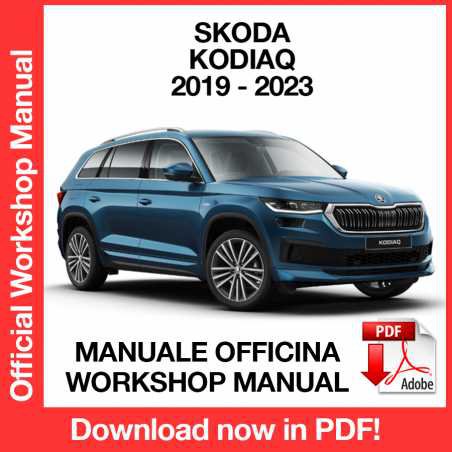 WORKSHOP MANUAL SERVICE REPAIR SKODA KODIAQ (2019-2023) (EN)