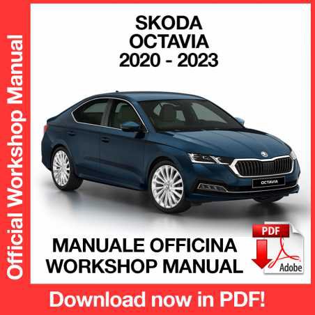 WORKSHOP MANUAL SERVICE REPAIR SKODA OCTAVIA 4 (2020-2023) (EN)