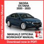 WORKSHOP MANUAL SERVICE REPAIR SKODA OCTAVIA 4 (2020-2023) (EN)