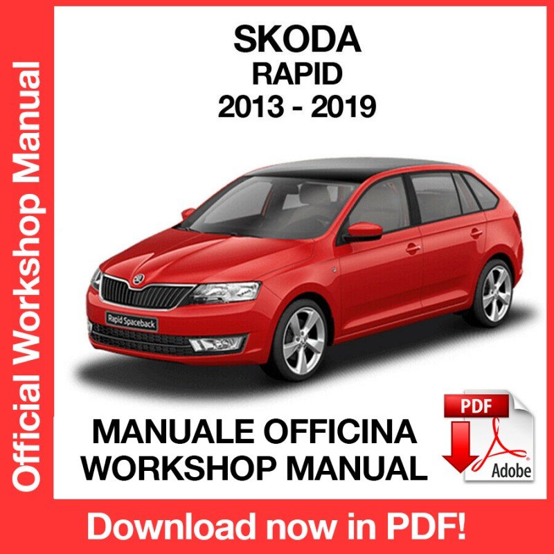 WORKSHOP MANUAL SERVICE REPAIR SKODA RAPID (2013-2019) (EN)