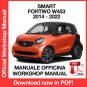 WORKSHOP MANUAL SERVICE REPAIR SMART FORTWO W453 (2014-2022) (EN)