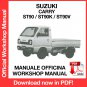 WORKSHOP MANUAL SERVICE REPAIR SUZUKI CARRY ST90 ST90K ST90V (1979) (EN)