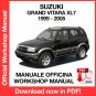 WORKSHOP MANUAL SERVICE REPAIR SUZUKI GRAND VITARA XL7 (1999-2005) (EN)