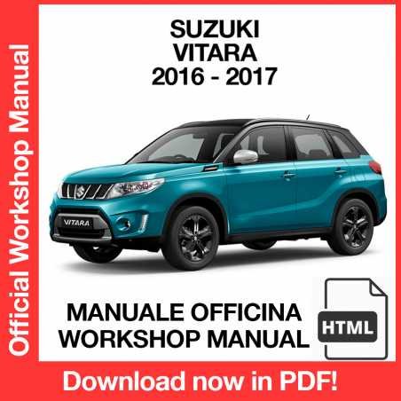 WORKSHOP MANUAL SERVICE REPAIR SUZUKI VITARA (2016-2017) (EN)