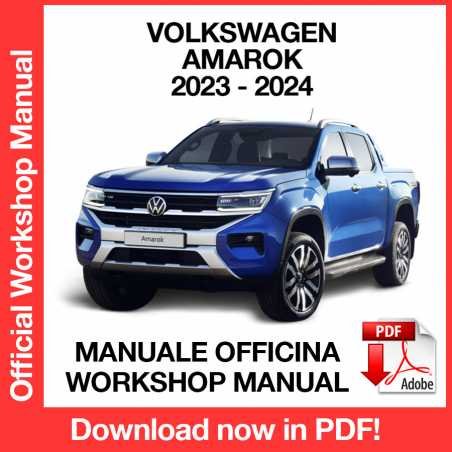 WORKSHOP MANUAL SERVICE REPAIR VOLKSWAGEN AMAROK (2023-2024) (EN)