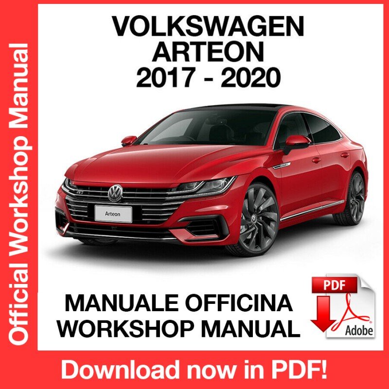 WORKSHOP MANUAL SERVICE REPAIR VOLKSWAGEN ARTEON (2017-2020) (EN)