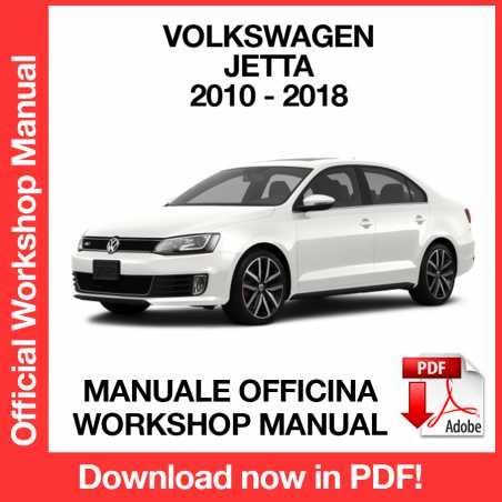 WORKSHOP MANUAL SERVICE REPAIR VOLKSWAGEN JETTA (2010-2018) (EN)