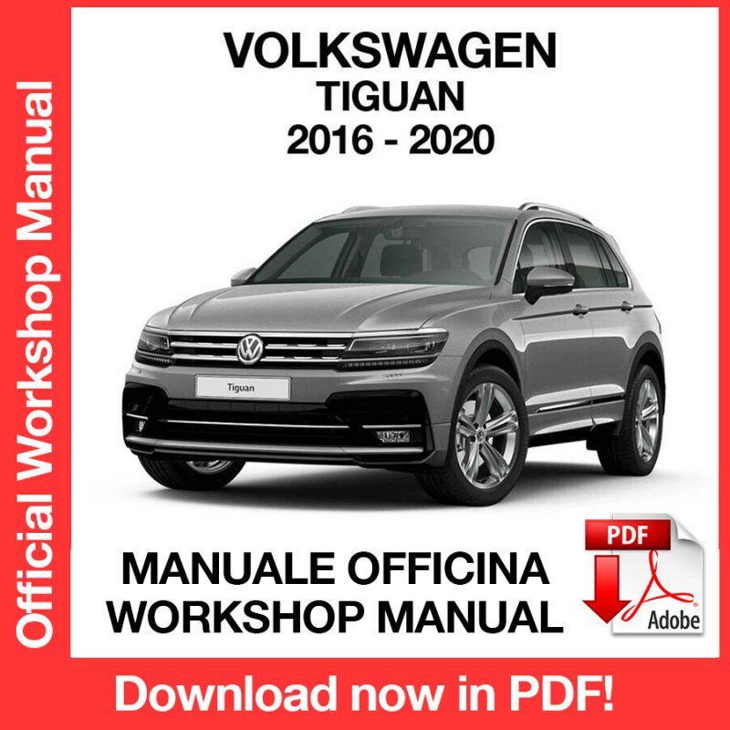 WORKSHOP MANUAL SERVICE REPAIR VOLKSWAGEN TIGUAN (2016-2020) (EN)