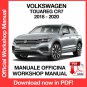 WORKSHOP MANUAL SERVICE REPAIR VOLKSWAGEN TOUAREG (2018-2020) (EN)