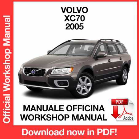 WORKSHOP MANUAL SERVICE REPAIR VOLVO XC70 (2005) (EN)
