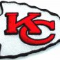 KANSAS CITY CHIEFS   iron on 100% embroidered PATCH  PATCHES