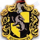 HUFFLEPUFF  iron on embroidered patch 3.0" X 2.5" HARRY POTTER HOGWARTS wizard