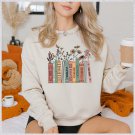 Albums As Books Taylor Sweatshirt Aesthetic For Book Lovers Folk Music Sweatshirt