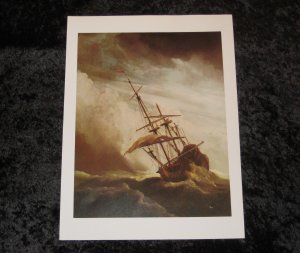 Willem van de Velde; the Younger, new nautical print, 12"