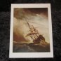 Willem van de Velde; the Younger, new nautical print, 12"
