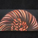 Abstract oil painting on canvas, signed E.Badea, European artist, 30" by 15"