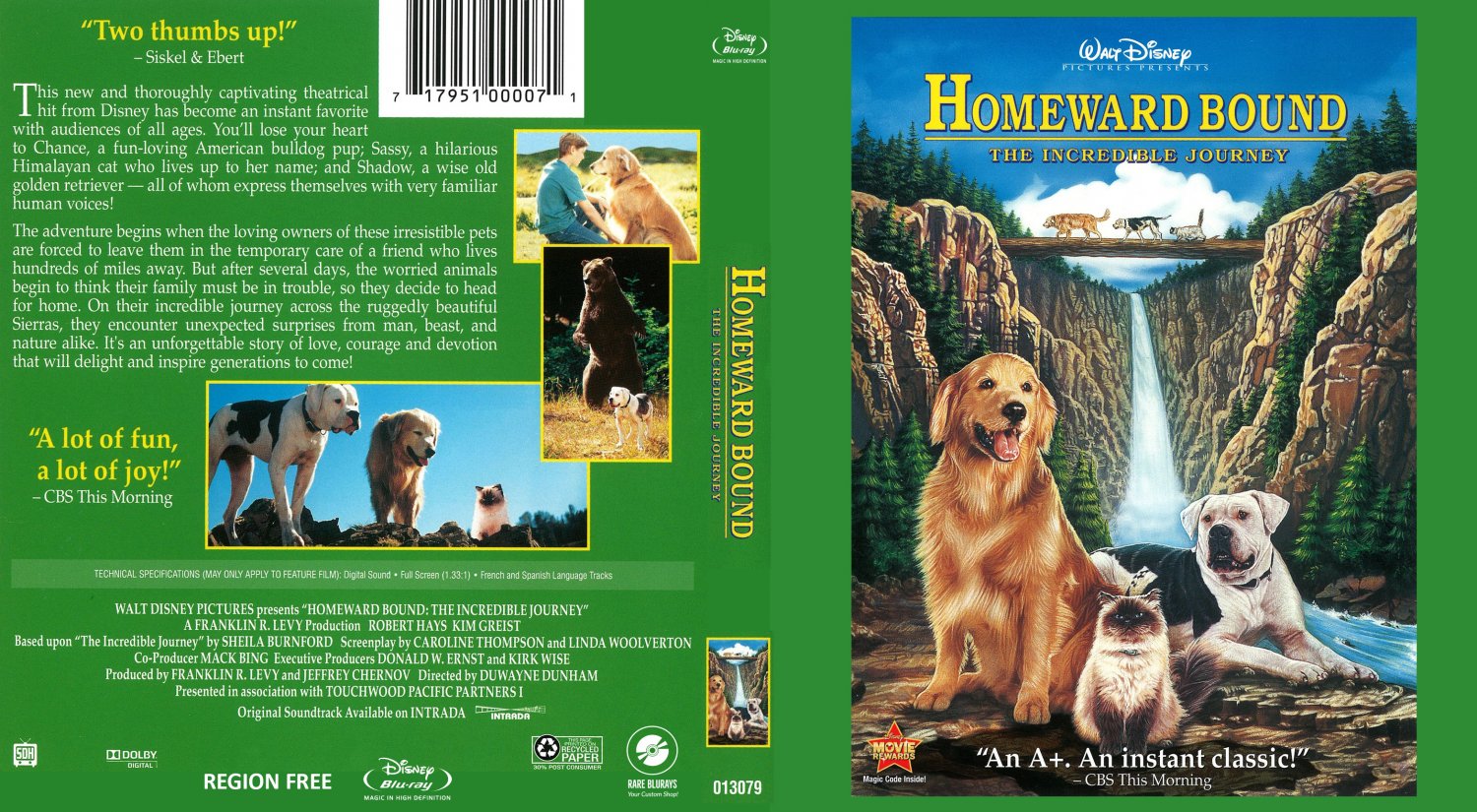 HOMEWARD BOUND / INCREDIBLE JOURNEY