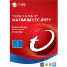 NEW TREND MICRO MAX SECURITY - 3-DEVICE - 1-YR - 2023