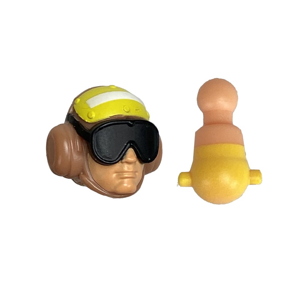 3.75 Inch Navy Deck Crew (yellow) Head 1