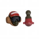 3.75 Inch Navy Deck Crew (red) Head 2