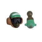 3.75 Inch Navy Deck Crew (green) Head 2