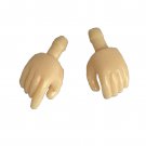 3.75 vintage/modern style hands (light)